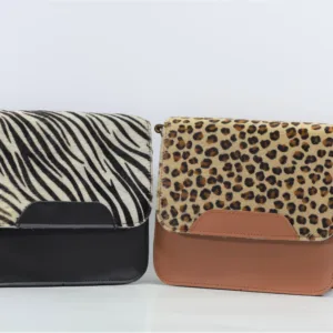 Τσάντα χιαστί από γνήσιο δέρμα